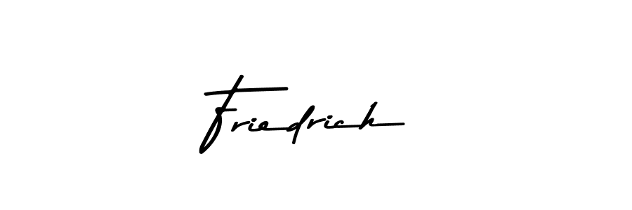 Friedrich stylish signature style. Best Handwritten Sign (Asem Kandis PERSONAL USE) for my name. Handwritten Signature Collection Ideas for my name Friedrich. Friedrich signature style 9 images and pictures png