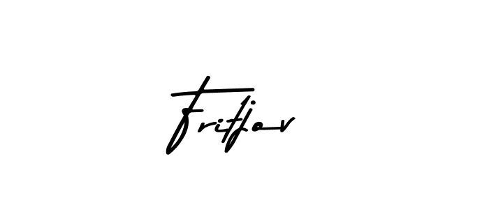 Make a beautiful signature design for name Fritjov. With this signature (Asem Kandis PERSONAL USE) style, you can create a handwritten signature for free. Fritjov signature style 9 images and pictures png