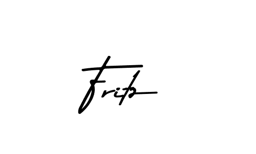 Fritz stylish signature style. Best Handwritten Sign (Asem Kandis PERSONAL USE) for my name. Handwritten Signature Collection Ideas for my name Fritz. Fritz signature style 9 images and pictures png