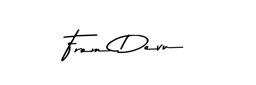 Also we have From Devu name is the best signature style. Create professional handwritten signature collection using Asem Kandis PERSONAL USE autograph style. From Devu signature style 9 images and pictures png