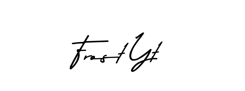 You should practise on your own different ways (Asem Kandis PERSONAL USE) to write your name (Frost Yt) in signature. don't let someone else do it for you. Frost Yt signature style 9 images and pictures png