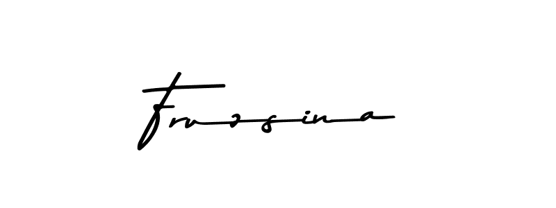 How to make Fruzsina signature? Asem Kandis PERSONAL USE is a professional autograph style. Create handwritten signature for Fruzsina name. Fruzsina signature style 9 images and pictures png