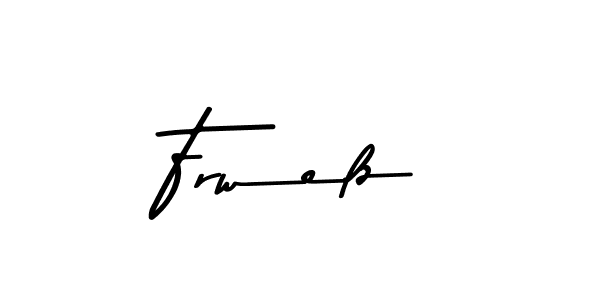 Design your own signature with our free online signature maker. With this signature software, you can create a handwritten (Asem Kandis PERSONAL USE) signature for name Frwelz. Frwelz signature style 9 images and pictures png