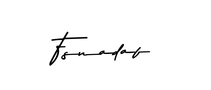 Also we have Fsnadaf name is the best signature style. Create professional handwritten signature collection using Asem Kandis PERSONAL USE autograph style. Fsnadaf signature style 9 images and pictures png