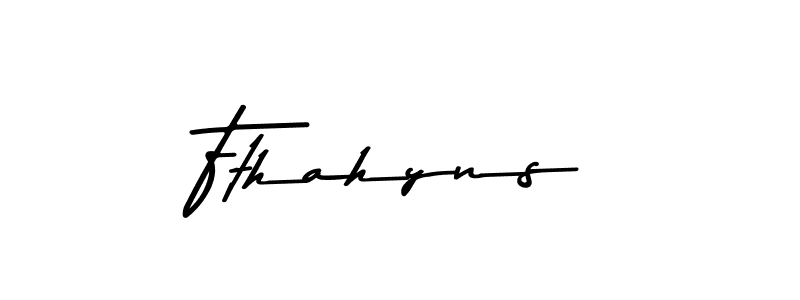 It looks lik you need a new signature style for name Fthahyns. Design unique handwritten (Asem Kandis PERSONAL USE) signature with our free signature maker in just a few clicks. Fthahyns signature style 9 images and pictures png