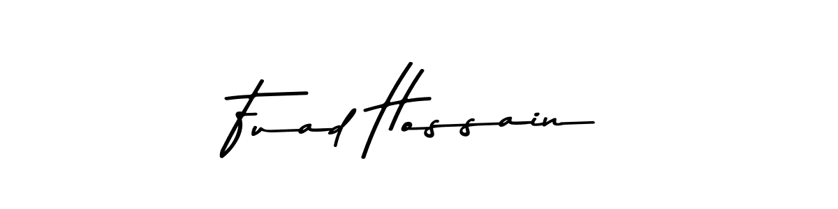 The best way (Asem Kandis PERSONAL USE) to make a short signature is to pick only two or three words in your name. The name Fuad Hossain include a total of six letters. For converting this name. Fuad Hossain signature style 9 images and pictures png