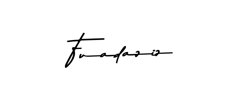 The best way (Asem Kandis PERSONAL USE) to make a short signature is to pick only two or three words in your name. The name Fuadaziz include a total of six letters. For converting this name. Fuadaziz signature style 9 images and pictures png