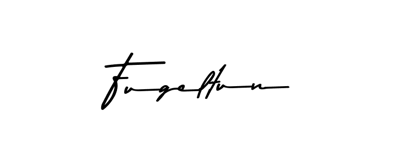 Make a beautiful signature design for name Fugeltun. With this signature (Asem Kandis PERSONAL USE) style, you can create a handwritten signature for free. Fugeltun signature style 9 images and pictures png