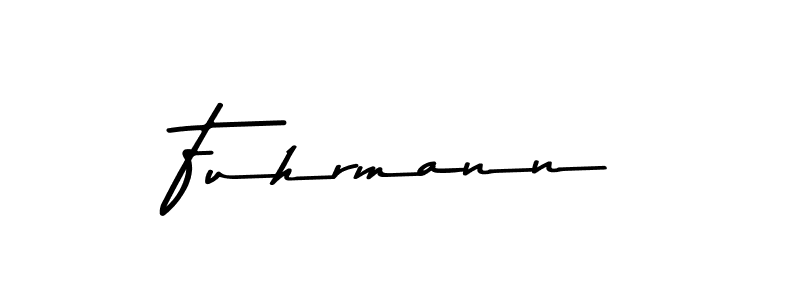 Design your own signature with our free online signature maker. With this signature software, you can create a handwritten (Asem Kandis PERSONAL USE) signature for name Fuhrmann. Fuhrmann signature style 9 images and pictures png