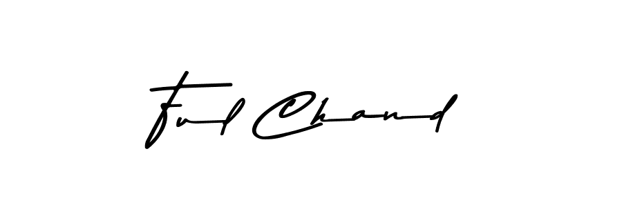 Asem Kandis PERSONAL USE is a professional signature style that is perfect for those who want to add a touch of class to their signature. It is also a great choice for those who want to make their signature more unique. Get Ful Chand name to fancy signature for free. Ful Chand signature style 9 images and pictures png