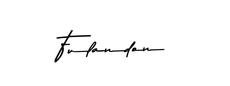 Similarly Asem Kandis PERSONAL USE is the best handwritten signature design. Signature creator online .You can use it as an online autograph creator for name Fulandon. Fulandon signature style 9 images and pictures png