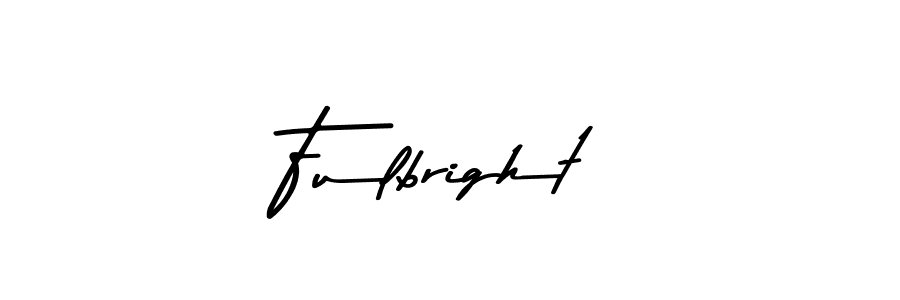 Design your own signature with our free online signature maker. With this signature software, you can create a handwritten (Asem Kandis PERSONAL USE) signature for name Fulbright. Fulbright signature style 9 images and pictures png