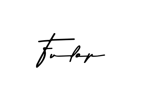 Design your own signature with our free online signature maker. With this signature software, you can create a handwritten (Asem Kandis PERSONAL USE) signature for name Fulop. Fulop signature style 9 images and pictures png