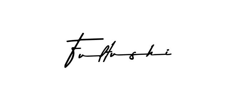 Make a beautiful signature design for name Fultushi. With this signature (Asem Kandis PERSONAL USE) style, you can create a handwritten signature for free. Fultushi signature style 9 images and pictures png