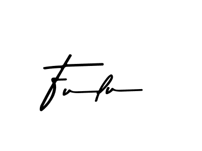 Make a beautiful signature design for name Fulu. With this signature (Asem Kandis PERSONAL USE) style, you can create a handwritten signature for free. Fulu signature style 9 images and pictures png