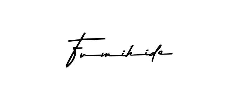 Make a beautiful signature design for name Fumihide. Use this online signature maker to create a handwritten signature for free. Fumihide signature style 9 images and pictures png