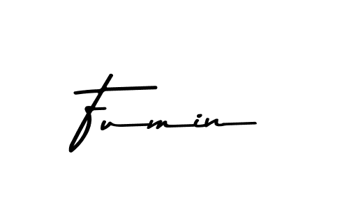 Use a signature maker to create a handwritten signature online. With this signature software, you can design (Asem Kandis PERSONAL USE) your own signature for name Fumin. Fumin signature style 9 images and pictures png