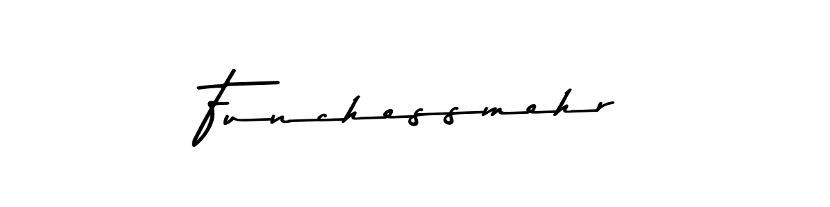 How to Draw Funchessmehr signature style? Asem Kandis PERSONAL USE is a latest design signature styles for name Funchessmehr. Funchessmehr signature style 9 images and pictures png