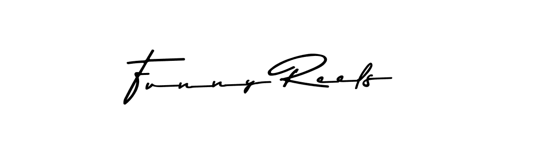 Here are the top 10 professional signature styles for the name Funny Reels. These are the best autograph styles you can use for your name. Funny Reels signature style 9 images and pictures png