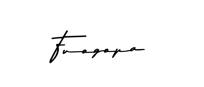 if you are searching for the best signature style for your name Fuogopa. so please give up your signature search. here we have designed multiple signature styles  using Asem Kandis PERSONAL USE. Fuogopa signature style 9 images and pictures png