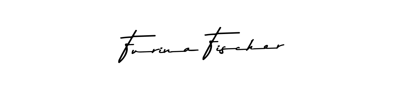 Design your own signature with our free online signature maker. With this signature software, you can create a handwritten (Asem Kandis PERSONAL USE) signature for name Furina Fischer. Furina Fischer signature style 9 images and pictures png