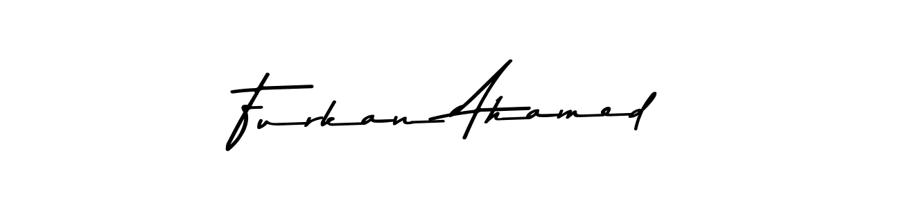 How to make Furkan Ahamed signature? Asem Kandis PERSONAL USE is a professional autograph style. Create handwritten signature for Furkan Ahamed name. Furkan Ahamed signature style 9 images and pictures png