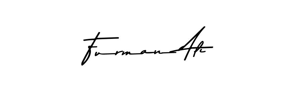 How to make Furman Ali signature? Asem Kandis PERSONAL USE is a professional autograph style. Create handwritten signature for Furman Ali name. Furman Ali signature style 9 images and pictures png
