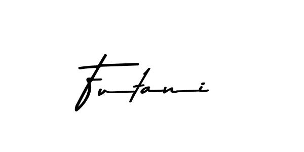 Create a beautiful signature design for name Futani. With this signature (Asem Kandis PERSONAL USE) fonts, you can make a handwritten signature for free. Futani signature style 9 images and pictures png