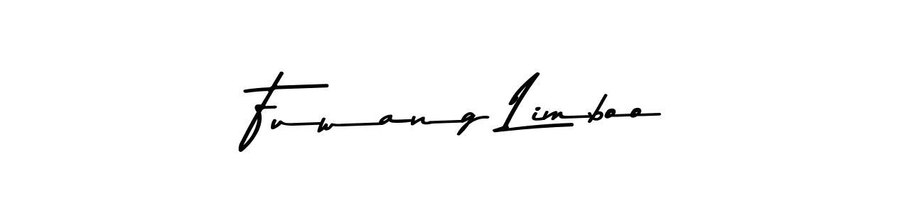 Similarly Asem Kandis PERSONAL USE is the best handwritten signature design. Signature creator online .You can use it as an online autograph creator for name Fuwang Limboo. Fuwang Limboo signature style 9 images and pictures png