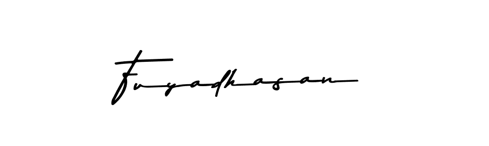 Also You can easily find your signature by using the search form. We will create Fuyadhasan name handwritten signature images for you free of cost using Asem Kandis PERSONAL USE sign style. Fuyadhasan signature style 9 images and pictures png