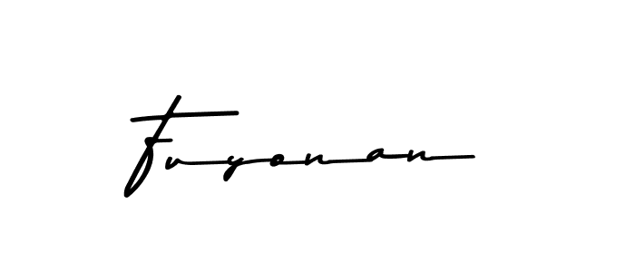 How to make Fuyonan name signature. Use Asem Kandis PERSONAL USE style for creating short signs online. This is the latest handwritten sign. Fuyonan signature style 9 images and pictures png