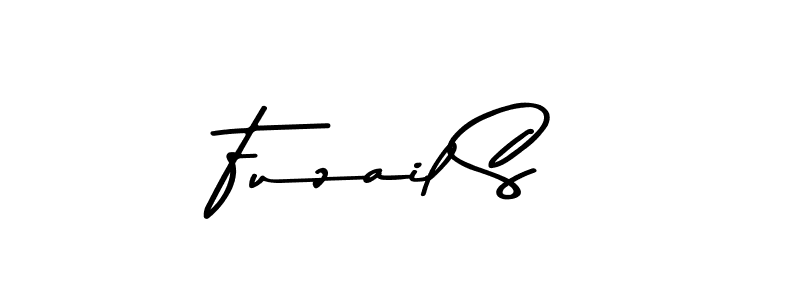 Use a signature maker to create a handwritten signature online. With this signature software, you can design (Asem Kandis PERSONAL USE) your own signature for name Fuzail S. Fuzail S signature style 9 images and pictures png