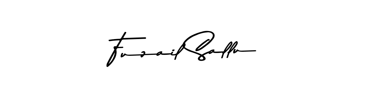 How to make Fuzail Sallu signature? Asem Kandis PERSONAL USE is a professional autograph style. Create handwritten signature for Fuzail Sallu name. Fuzail Sallu signature style 9 images and pictures png