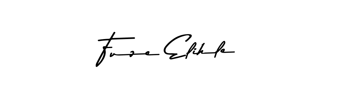 Use a signature maker to create a handwritten signature online. With this signature software, you can design (Asem Kandis PERSONAL USE) your own signature for name Fuze Elihle. Fuze Elihle signature style 9 images and pictures png
