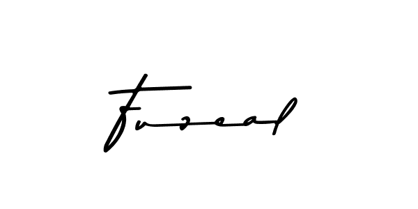 Also we have Fuzeal name is the best signature style. Create professional handwritten signature collection using Asem Kandis PERSONAL USE autograph style. Fuzeal signature style 9 images and pictures png