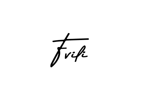 Use a signature maker to create a handwritten signature online. With this signature software, you can design (Asem Kandis PERSONAL USE) your own signature for name Fvili. Fvili signature style 9 images and pictures png