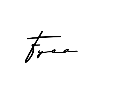 Also we have Fyea name is the best signature style. Create professional handwritten signature collection using Asem Kandis PERSONAL USE autograph style. Fyea signature style 9 images and pictures png