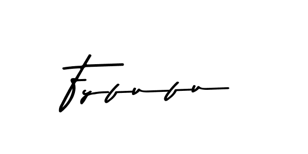 Also we have Fyfufu name is the best signature style. Create professional handwritten signature collection using Asem Kandis PERSONAL USE autograph style. Fyfufu signature style 9 images and pictures png