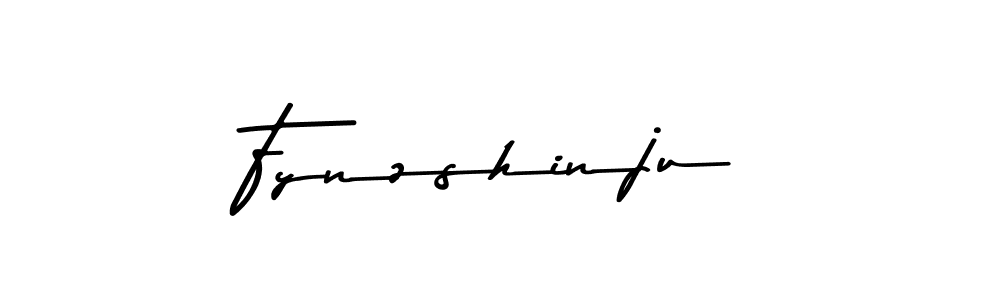 Use a signature maker to create a handwritten signature online. With this signature software, you can design (Asem Kandis PERSONAL USE) your own signature for name Fynzshinju. Fynzshinju signature style 9 images and pictures png