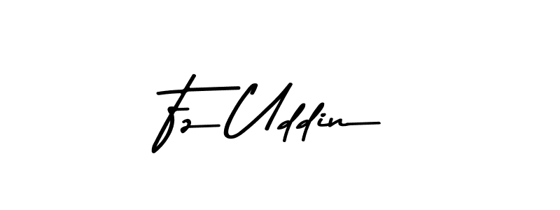 Use a signature maker to create a handwritten signature online. With this signature software, you can design (Asem Kandis PERSONAL USE) your own signature for name Fz Uddin. Fz Uddin signature style 9 images and pictures png