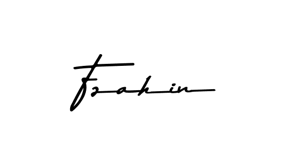 How to make Fzahin signature? Asem Kandis PERSONAL USE is a professional autograph style. Create handwritten signature for Fzahin name. Fzahin signature style 9 images and pictures png