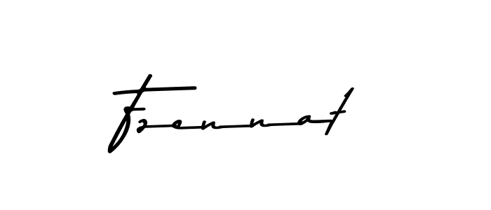 Design your own signature with our free online signature maker. With this signature software, you can create a handwritten (Asem Kandis PERSONAL USE) signature for name Fzennat. Fzennat signature style 9 images and pictures png