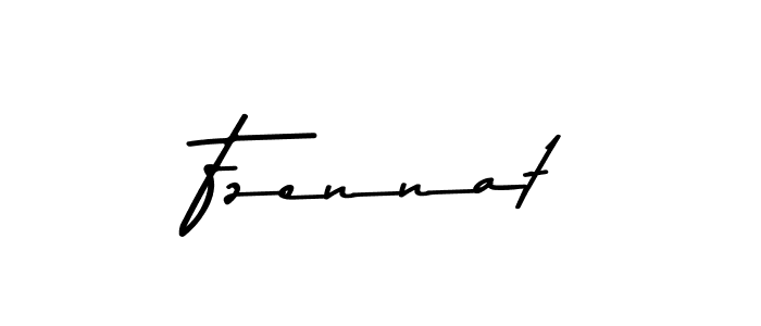 Design your own signature with our free online signature maker. With this signature software, you can create a handwritten (Asem Kandis PERSONAL USE) signature for name Fzennat. Fzennat signature style 9 images and pictures png