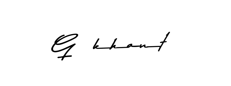 How to Draw Gökhant signature style? Asem Kandis PERSONAL USE is a latest design signature styles for name Gökhant. Gökhant signature style 9 images and pictures png