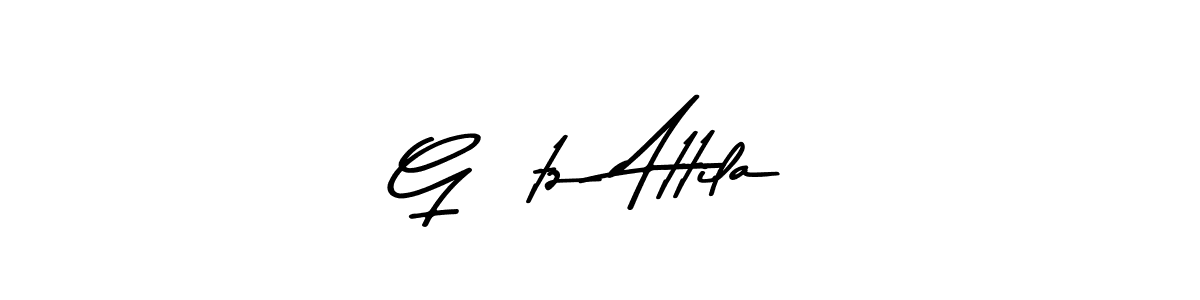 How to make Götz Attila name signature. Use Asem Kandis PERSONAL USE style for creating short signs online. This is the latest handwritten sign. Götz Attila signature style 9 images and pictures png