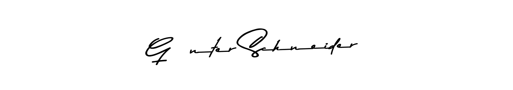 Once you've used our free online signature maker to create your best signature Asem Kandis PERSONAL USE style, it's time to enjoy all of the benefits that Günter Schneider name signing documents. Günter Schneider signature style 9 images and pictures png