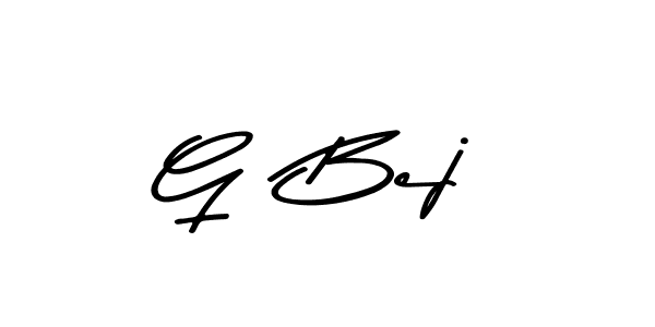 G  Bej stylish signature style. Best Handwritten Sign (Asem Kandis PERSONAL USE) for my name. Handwritten Signature Collection Ideas for my name G  Bej. G  Bej signature style 9 images and pictures png