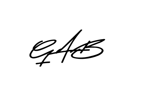 Make a beautiful signature design for name G A B. Use this online signature maker to create a handwritten signature for free. G A B signature style 9 images and pictures png