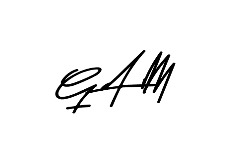 The best way (Asem Kandis PERSONAL USE) to make a short signature is to pick only two or three words in your name. The name G A M include a total of six letters. For converting this name. G A M signature style 9 images and pictures png