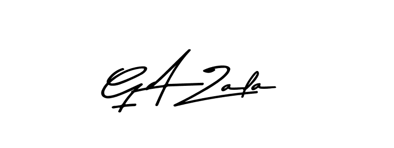 This is the best signature style for the G A Zala name. Also you like these signature font (Asem Kandis PERSONAL USE). Mix name signature. G A Zala signature style 9 images and pictures png